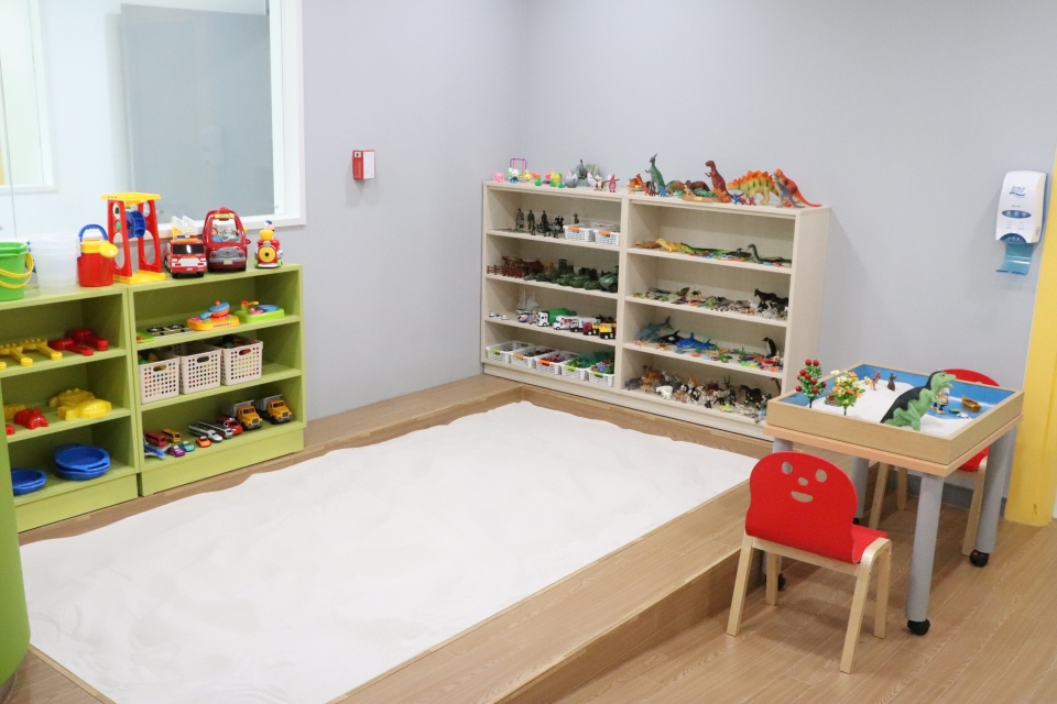 아동상담소 모래치료실