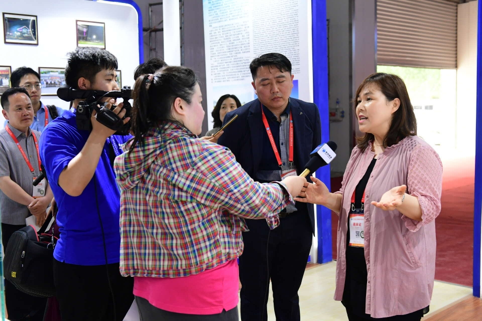 17~19일 중국 하북성 낭방시 국제전시컨벤션센터에서 열린 '하북성 우호도시 전람회'에 참가한 화성시